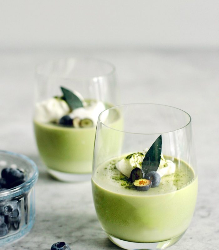 Panna cotta à la fleur d'oranger