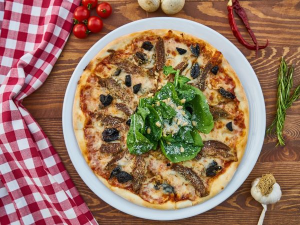 Pissaladière aux oignons et olives